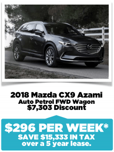 Novated Lease Mazda CX9