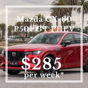 Mazda CX-60 P50e GT PHEV $285 per week